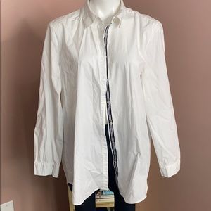 Clean sharp white blouse